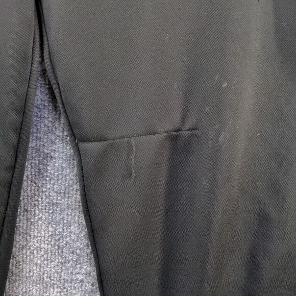 Adidas Men's Track Pants Black XL Drawstring Waistband Side Pocket Polyester - Picture 9 of 16